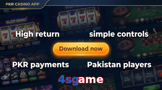 Main screen of 4Sgame gamedownload page for PK players